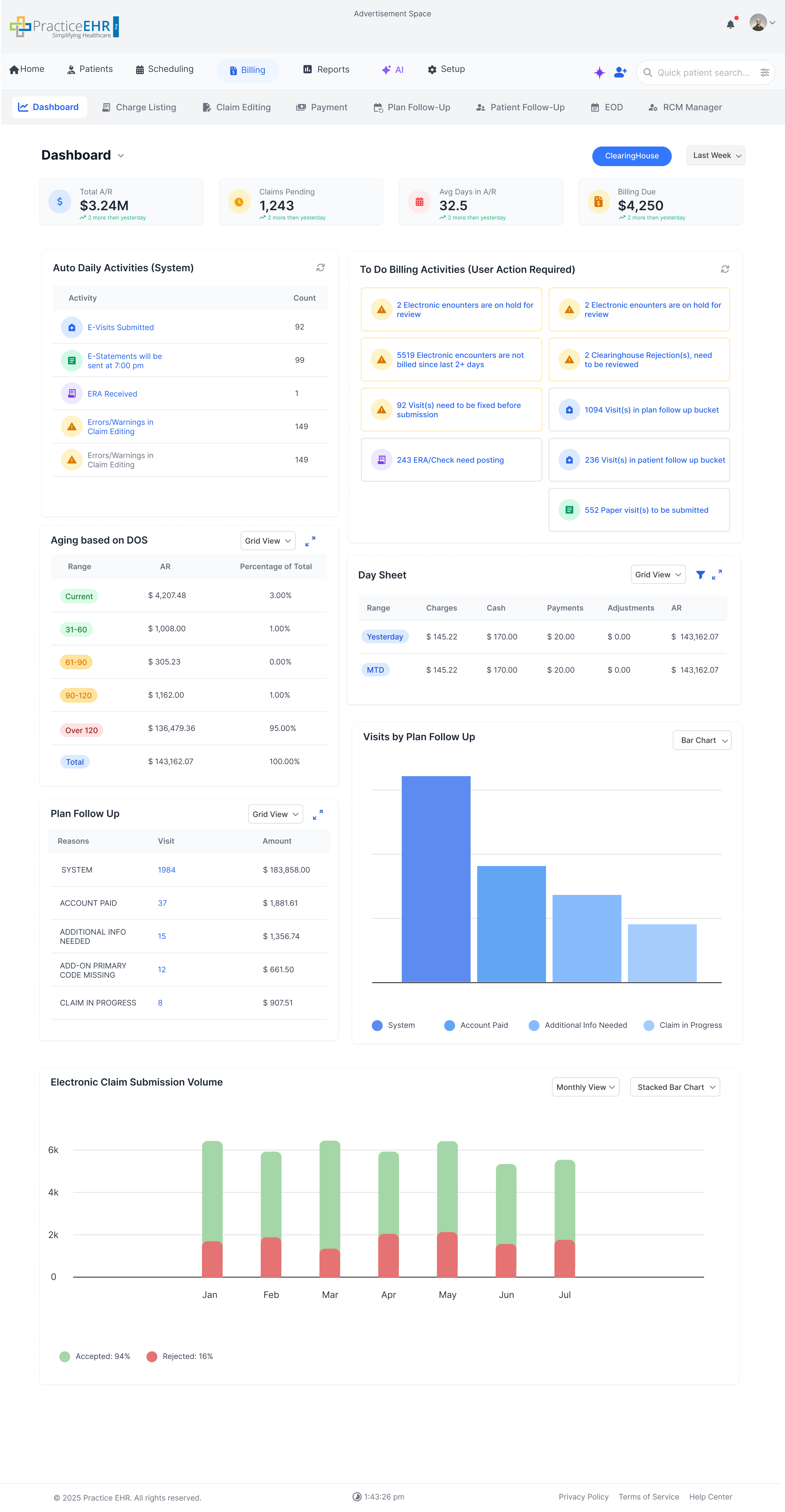Billing Dashboard 1