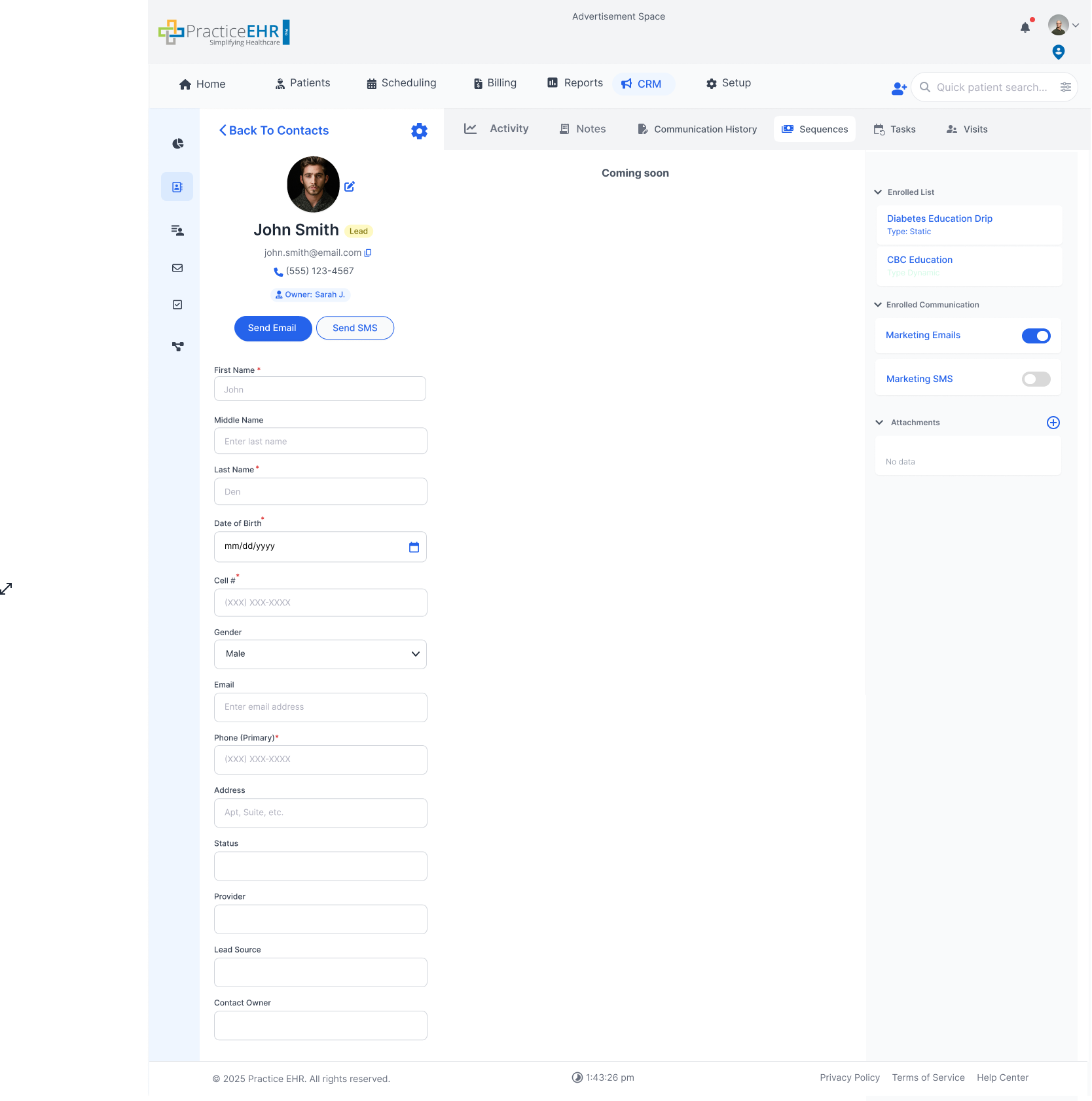 Sequence Placeholder
