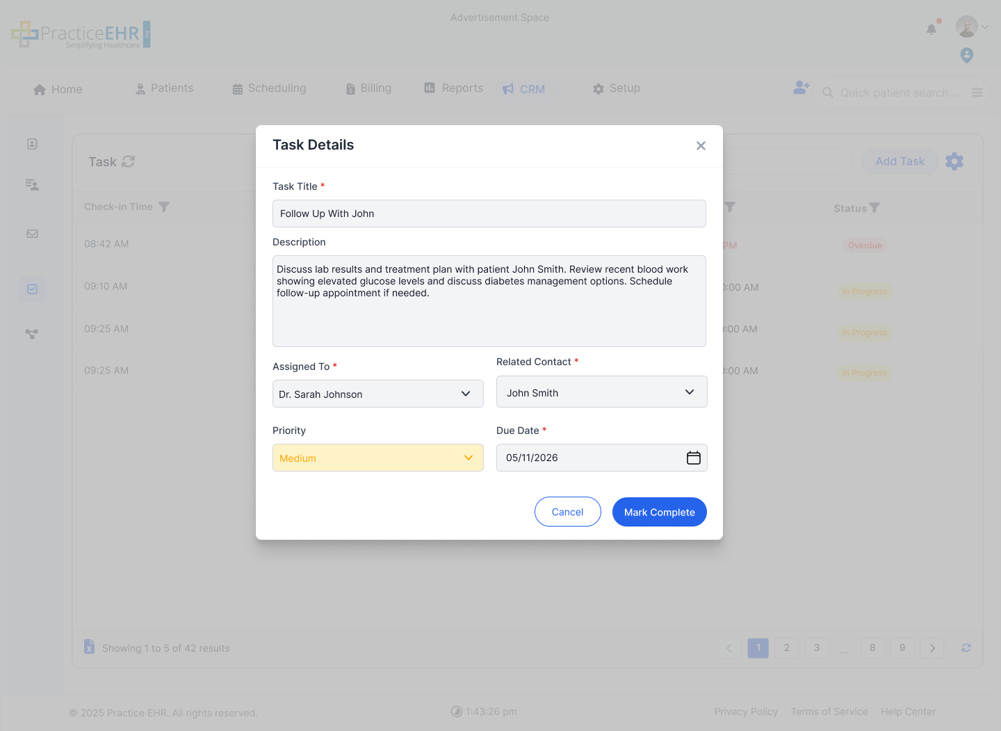 Task Details