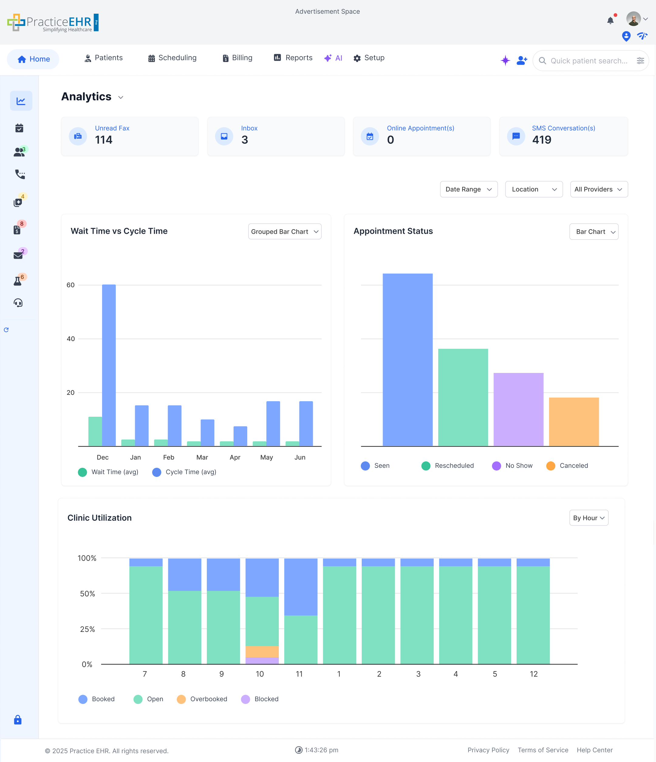 Pro Dashboard Analytics