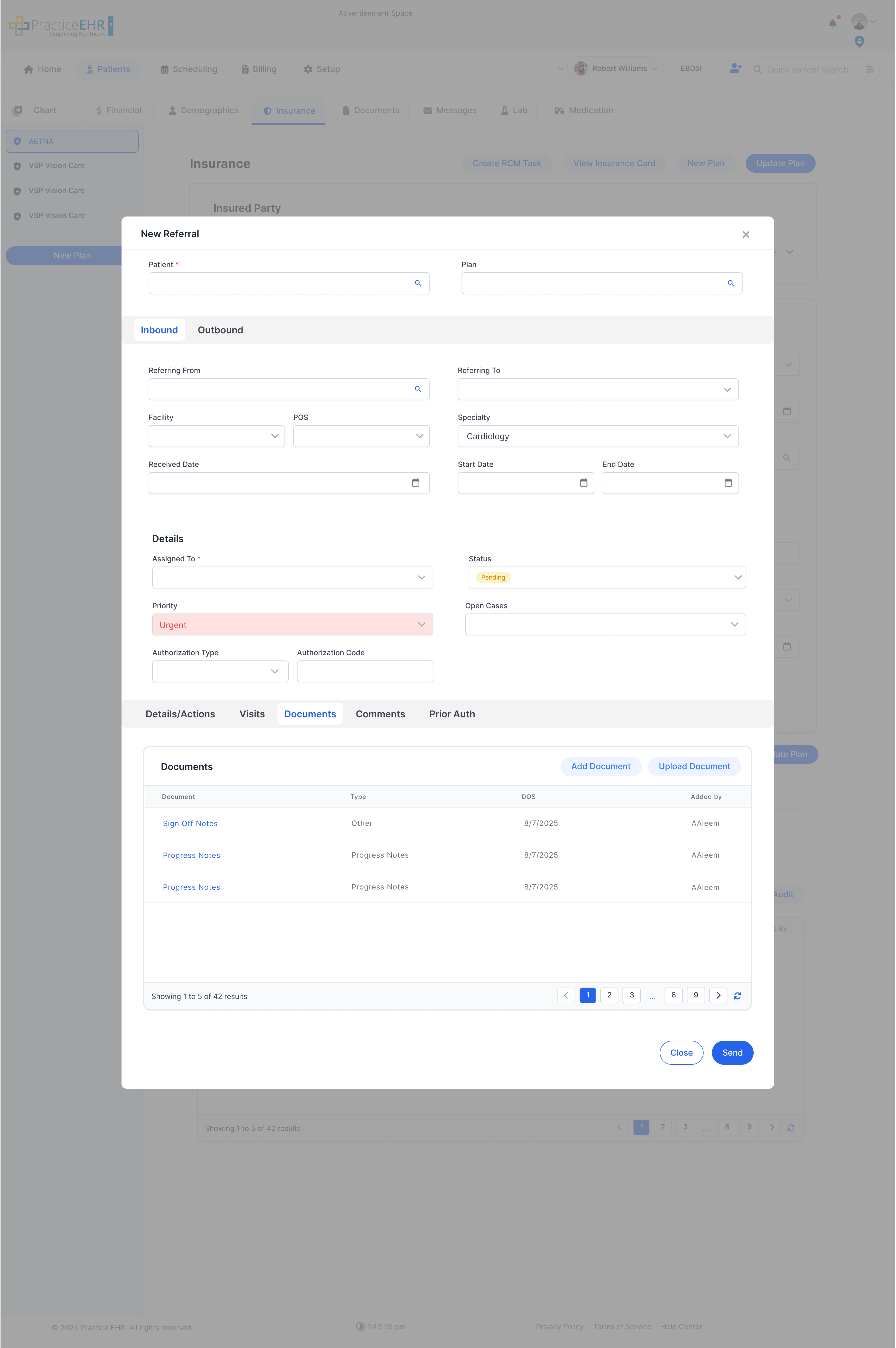 New Referral - Documents